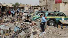 عراق، نماز جنازہ کے اجتماع میں کار بم دھماکہ، 18 افراد شہید، 63 زخمی