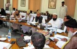 اسلامی نظریاتی کونسل کا 184واں اجلاس مولانا محمد خان شیرانی کی زیرصدارت جاری، میڈیا کو اجلاس سے نکال دیا گیا