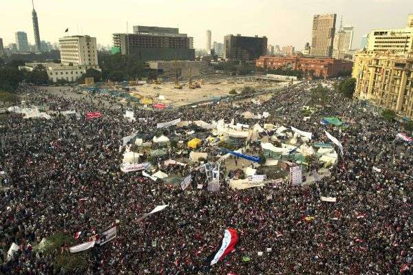 Tens of thousands of Egyptians have taken to the streets to renew their protest against the military junta rule in post-revolution Egypt