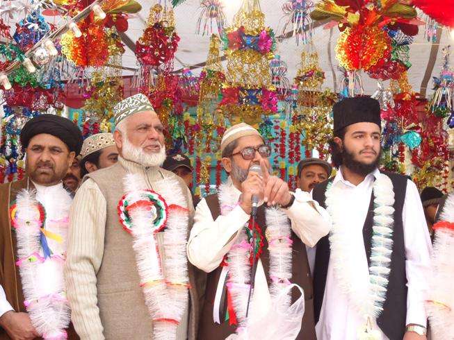 راولپنڈی میں ٹی این ایف جے کے رہنماوں کی عید میلادالنبی ص کے جلوس میں شرکت