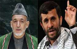 افغان صدر حامد کرزئی اور ایرانی صدر احمدی نژاد کل پاکستان کا دورہ کریں گے