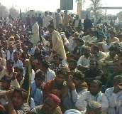 رحیم یار خان، فرقہ وارانہ دہشتگردی کیخلاف ہزاروں افراد کا احتجاجی دھرنا