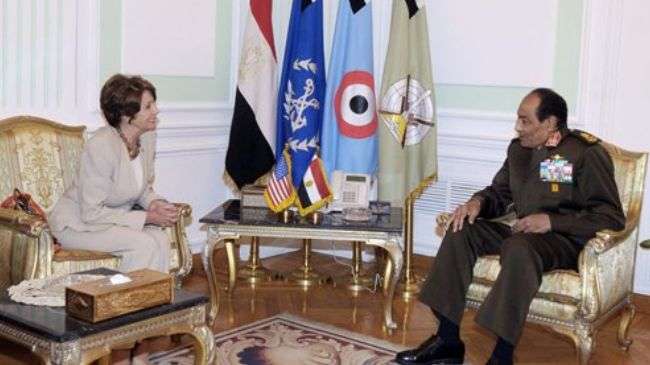 US congresswoman meets Egyptian ruler to discuss NGO spat