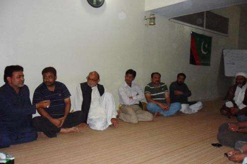 مجلس وحدت مسلمین کے رہنماوں کی ڈویژنل دفتر انچولی کراچی میں شعرائے کرام سے ملاقات