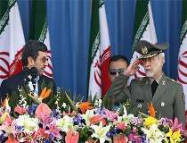 ملت ایران اپنی مسلح افواج کے ساتھ عالمی سامراج کے سامنے ڈٹی رہے گی، احمدی نژاد