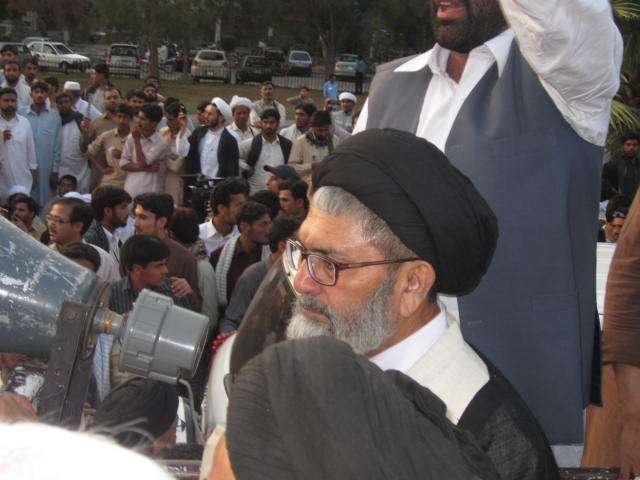 شیعہ نسل کشی کے خلاف علماء کرام کا ٹھاٹھیں مارتا سمندر پارلیمنٹ ہائوس پہنچ گیا
