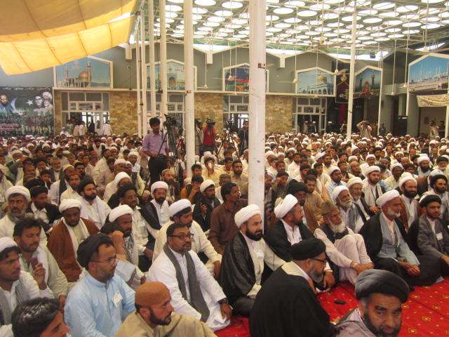 وطن عزیز میں تشیع کے قتل عام کے خلاف منعقدہ علماء کانفرنس کے مختلف مناظر