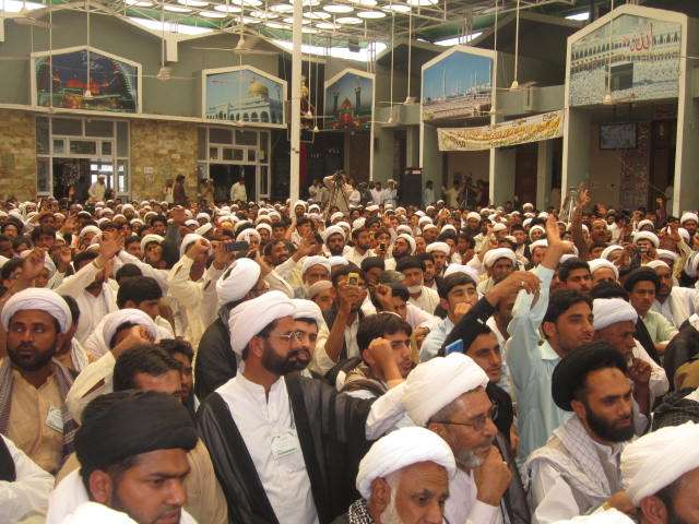 وطن عزیز میں تشیع کے قتل عام کے خلاف من عقدہ علماء کانفرنس کے مختلف مناظر
