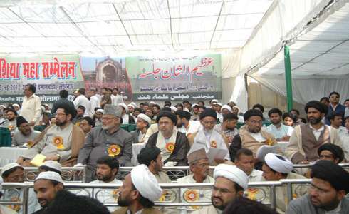 لکھنو میں شیعہ علماء ہند کا جلسہ