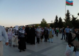 زنان محجبه جمهوری آذربایجان هویت واقعی این کشور را نشان دادند