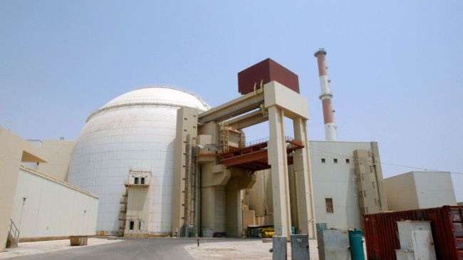 Bushehr nuclear power plant in southern Iran