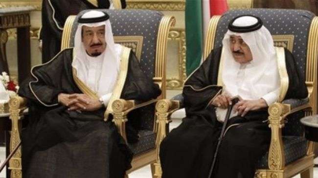 Late Saudi Crown Prince, Interior minister Nayef bin Abdul-Aziz ( right) and his brother Saudi defense minister Prince Salman bin Abdul-Aziz (file photo)