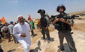 Palestinians protest Israeli demolition orders