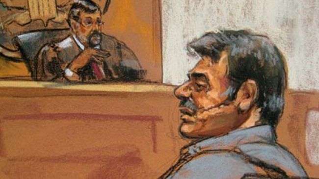 Mansour Arbabsiar is shown in this courtroom sketch during an appearance in a Manhattan courtroom in New York.