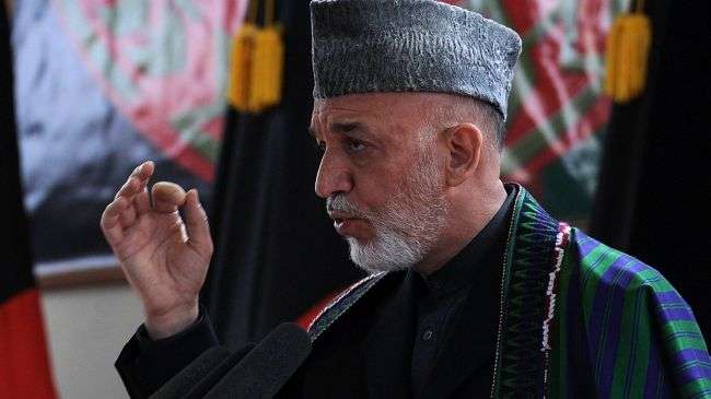 Karzai accuses West of psychological warfare against Afghanistan