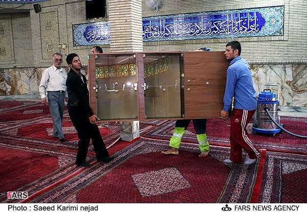 ایران میں ضیافت خدا کیلئے مساجد کو آمادہ کیا جا رہا ہے