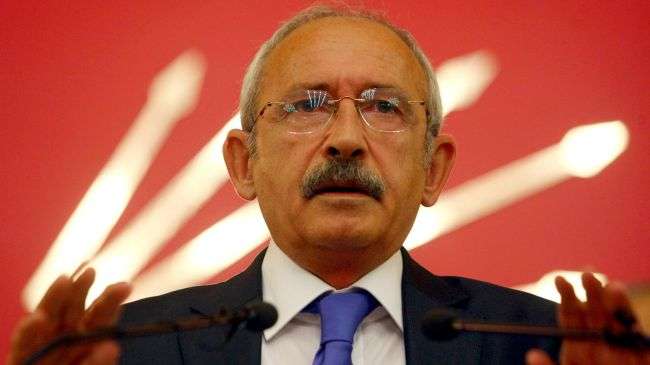 Kemal Kilicdaroglu, leader of the main Turkish opposition Republican People’s Party (CHP)
