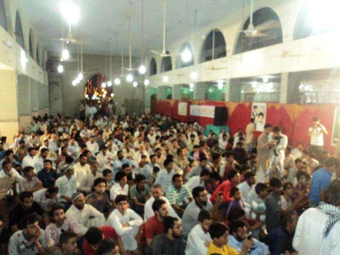 ایس یو سی اور جے ایس او کے تحت پیام نور سیمینار میں علامہ ساجد نقوی کے خطاب کے تصویری مناظر
