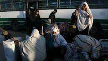 Gaza pilgrims stranded after border attack