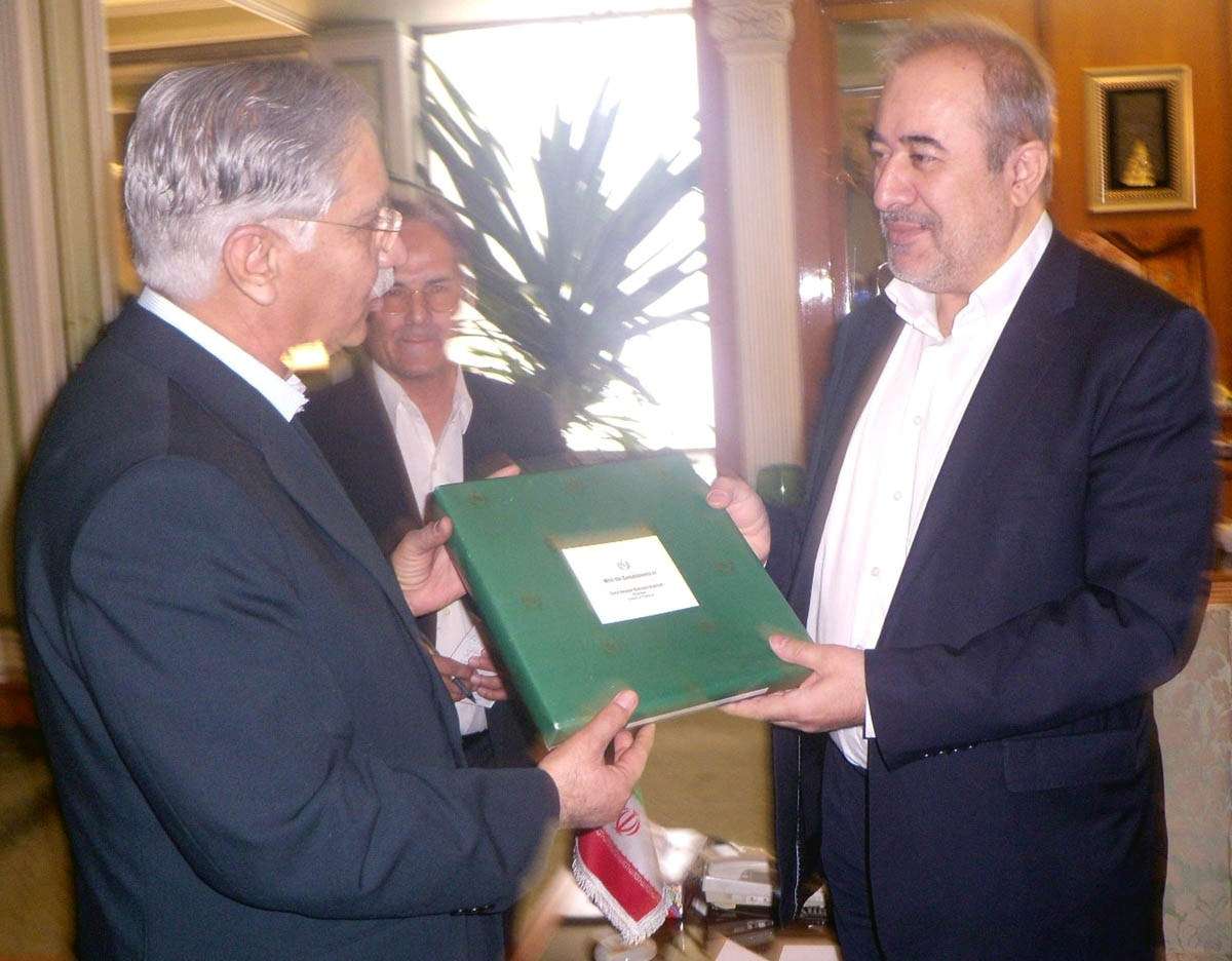 سفر رئیس مجلس سنای پاکستان به ایران