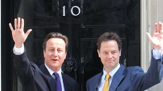 Coalition contract partly broken: Clegg
