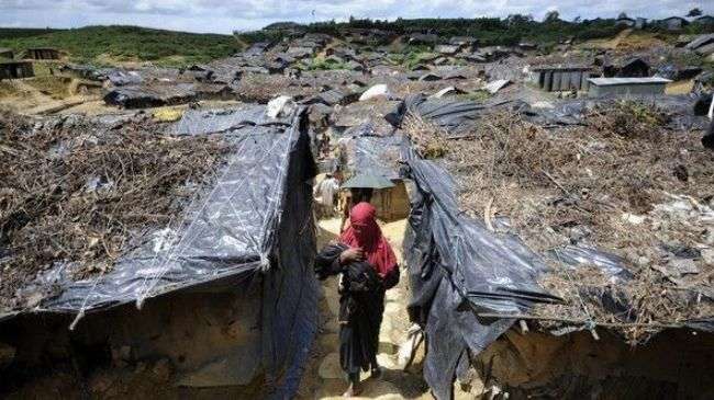 Rohingya Muslims at refugee camps in dire conditions