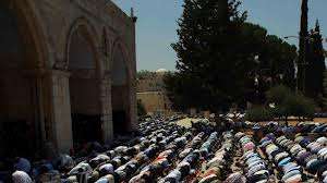 Palestinians rally to al-Aqsa mosque for International al-Quds day