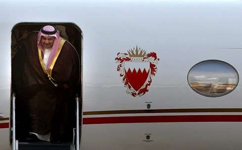 بحرین کے وزیر خارجہ خالد بن احمد  کی تہران آمد