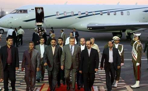لیبیا کے وزیر خارجہ عاشور بن خیال کی تہران آمد