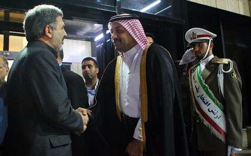 قطر کے نائب وزیر خارجہ خالد بن محمد کی تہران آمد