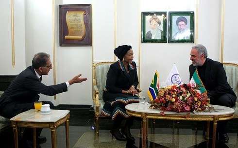 جنوبی افریقا کی وزیر خارجہ مایتہ مشابانہ