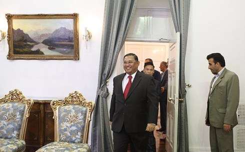 میانمار کے وزیر خارجہ کی تہران آمد