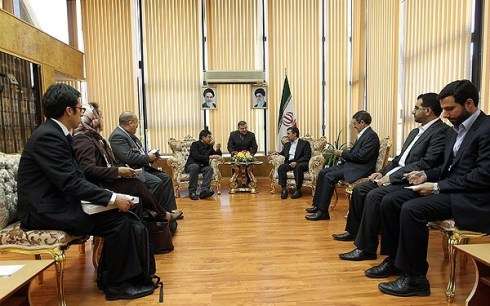 بولیویا کے وفد کی ایرانی صدر احمدی نژاد سے ملاقات