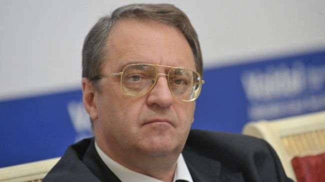 Russian Deputy Foreign Minister Mikhail Bogdanov