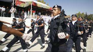 Palestine police stage march in Gaza to display security ‎