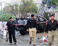 پشاور، یو این ایچ سی آر کے دفتر کے باہر دھماکہ، 5 افراد ہلاک