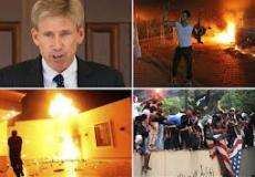 لیبیا، بن غازی میں امریکی قونصلیٹ پر حملہ، سفیر 3 اہلکاروں سمیت ہلاک، عمارت نذرآتش