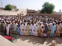 ملتان، شہید حسن رضا کی علامہ تقی نقوی کی اقتداء میں نماز جنازہ، سپرد خاک کردیا گیا