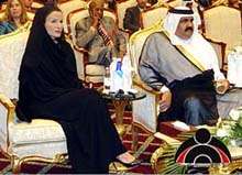 تماس تلفنی همسر امیر قطر با همسر رئیس جمهوری سوریه