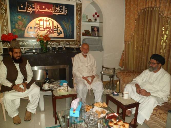 لاہور میں علامہ ساجد علی نقوی اور ڈاکٹر ابوالخیر زبیر کی ملاقات