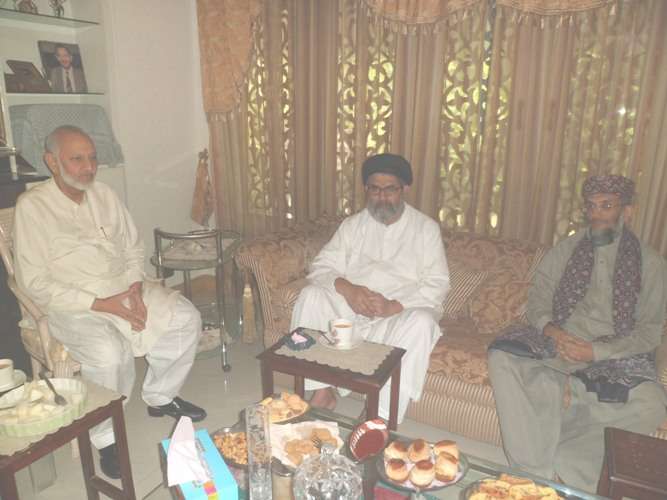 لاہور میں علامہ ساجد علی نقوی اور ڈاکٹر ابوالخیر زبیر کی ملاقات