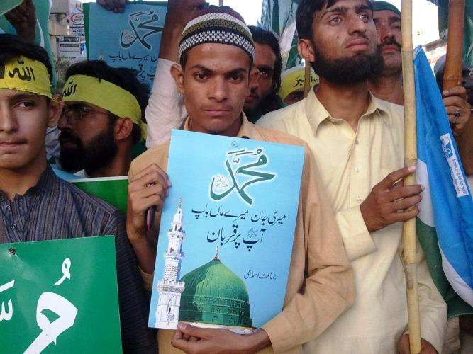 جماعت اسلامی کراچی کے تحت ناموس مصطفیٰ (ص) مارچ کی تصویری جھلکیاں