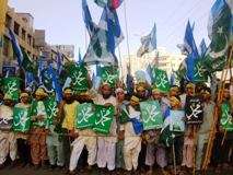 جماعت اسلامی کراچی کے تحت ناموس مصطفی (ص) مارچ کی جھلکیاں
