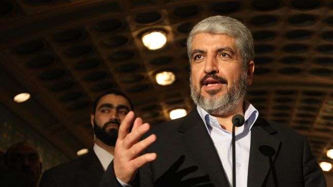 Hamas political Leader Khaled Mashaal