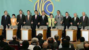 Japanese party leaders debate major issues ahead of general election