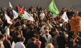 تظاهرات اعتراض آمیز مردم ترکیه علیه اسرائیل و موشک‌های پاتریوت