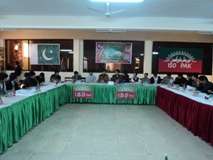 آئی ایس او پشاور ڈویژن کی مجلس عمومی کے اجلاس کا پہلا روز