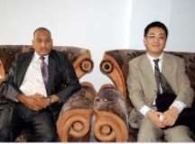 جاپان کے سفارتکار برائے سائوتھ ایشین افیئرز کی صوبائی وزیر احسان الدین قریشی سے ملاقات