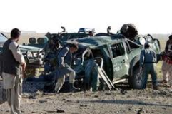 افغانستان میں پولیس چیک پوائنٹ کے قریب بم دھماکہ، 2 اہلکاروں سمیت 7 افراد ہلاک