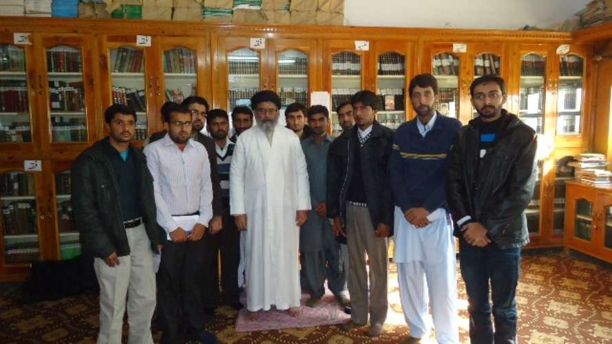 جے ایس او کی مرکزی کابینہ کی علامہ ساجد علی نقوی سے ملاقات